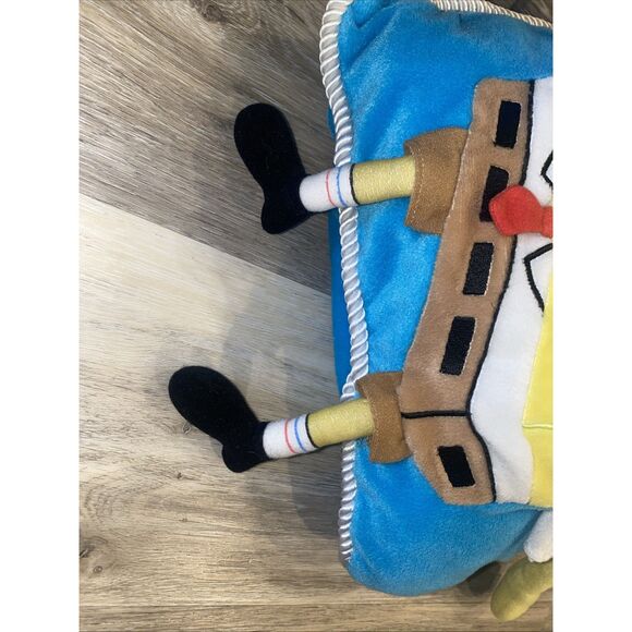 SpongeBob SquarePants Vintage 3D Pillow Plush 2001 Viacom Amrs & Legs 14x16" - Picture 3 of 9